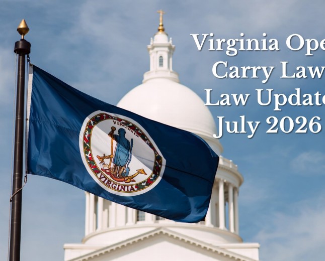 Jake Lang on Virginia’s New Open Carry Restriction on “Assault Firearms”